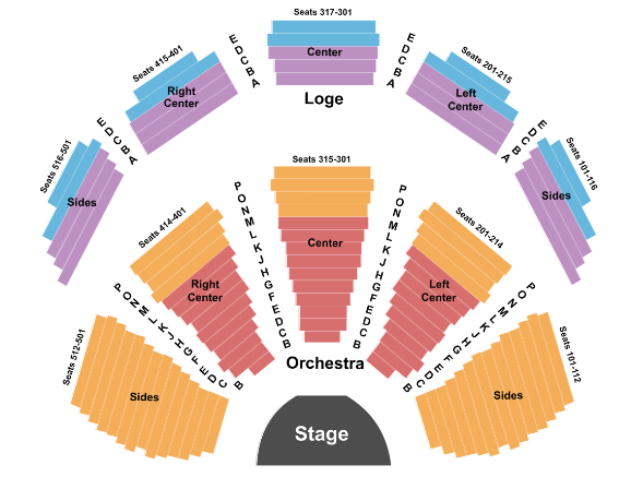 vivian beaumont theatre at lincoln center seating chart